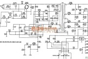 显示器电源中的EMC EM-1428型彩色显示器的电源电路图