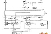 别克中的君威外部灯电路图