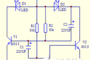 电子闪光灯的电路原理图 - 最简单闪光灯电路图大全（晶体管/电容器/照相机闪光灯）