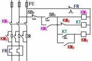 电动机定子串电阻降压启动原理接线图