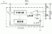 采用LT1072构成的基本升压变换器电路图