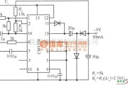 开关稳压电源中的由CW1524组成的降压式斩波开关稳压电源电路图