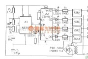 灯光控制中的四路闪烁灯串电路(1)
