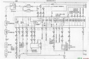 丰田中的丰田考斯特客车组合仪表电路图二