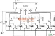 专用测量/显示电路中的SL322构成的可伸缩、光点显示的电平指示器