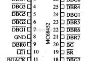 数字电路中的芯片引脚及主要特性MC68452总线判断定器