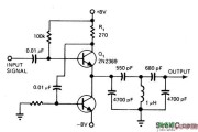 电容性负载的发射跟随器电路