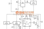 遥控电路（综合)中的无线电遥控门铃电路原理图