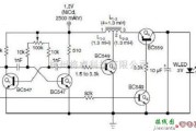 LED电路中的简单实用的白光LED手电筒电路图