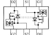 综合电路中的DMN5010VAK内部电路图