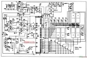 电源电路中的HRBCD-230A-冰箱单片微电脑集成电路图