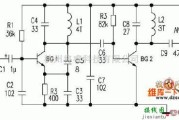 无线发射中的频率稳定的简易调频发射电路图