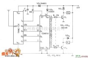 遥控电路中的十六路遥控(T998C)电路原理图