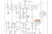 奥迪中的1996奥迪 A6 大灯电路图（带DRL）