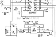 无线接收中的采用TDA7088T单片收音机电路图