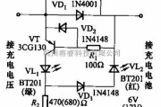 电源电路中的蓄电池充电状态指示电路