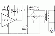 采用功率开关集成电路的延迟灯电路（2）