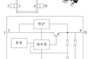 TLE4285G集成电路外形主要引脚排列及内部电路框图