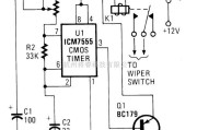 控制电路中的汽车雨刮器