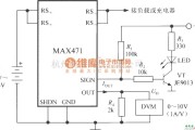 集成电流传感器、变送器中的由集成电流传感器MAX471构成±3A电流监测仪的电路