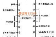 显示器电源中的WN1220存储器集成电路图