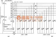 专用测量/显示电路中的简易电缆速查仪(74HC4017)电路图