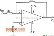 运算放大电路中的CF1458系列双电源通用型双运放电路图