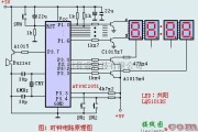 定时控制中的时钟定时电路原理图