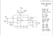 集成音频放大中的TDA7231功放电路