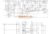 LED电路中的16×16、Φ5mm光点彩色点矩阵的结构与电路方框图