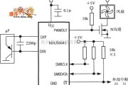 温度传感电路中的基于SMBus总线的智能温度控制器MAX6641的典型应用电路图