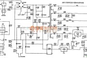 显示器电源中的AST-5型彩色显示器的电源电路图