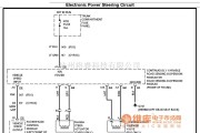 凯迪拉克中的凯帝拉克电子转向电路图