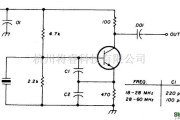 基础电路中的1 HI的国际晶体振荡器