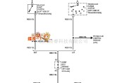 马自达中的马自达 626 倒车灯电路图