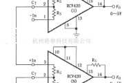 电流环放大中的RCV420串联4～20mA接收器