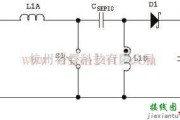 光电电路中的SEPIC转换器的拓扑结构电路