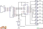 单片机制作中的74hc595电路图