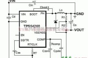 电源电路中的TPS54260反向电源电路原理图