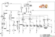 丰田中的威志轿车转向信号、危险告警、喇叭电路图