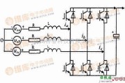 整流单元中的三相电压型PWM整流器主电路图