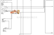 马自达中的马自达 626 2.0L 空调系统电路图1