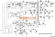 显示器电源中的HVT H-1410型彩色显示器的电源电路图