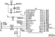 PDIUSBD12与PlCl6F877单片机的接口原理电路图