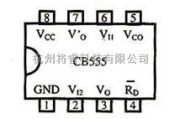 音频电路中的555集成电路引脚图管脚图