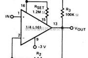 运算放大电路中的×10运算放大器L161