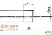 光敏二极管、三极管电路中的二极气体放电管外形电路图