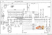 丰田中的天津威驰导航系统、收音机和播放器电路图（带导航系统）