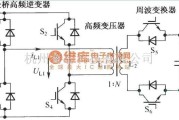 电源电路中的全桥高频链逆变器的拓扑结构电路原理图