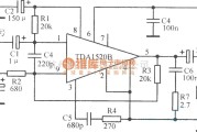 音频处理中的TDAl520B典型应用电路